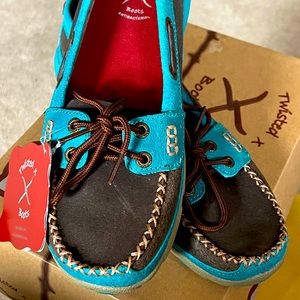 TWISTED X (Style WDM0021) Women's Driving Moccasins (Size 8.5) new with tags